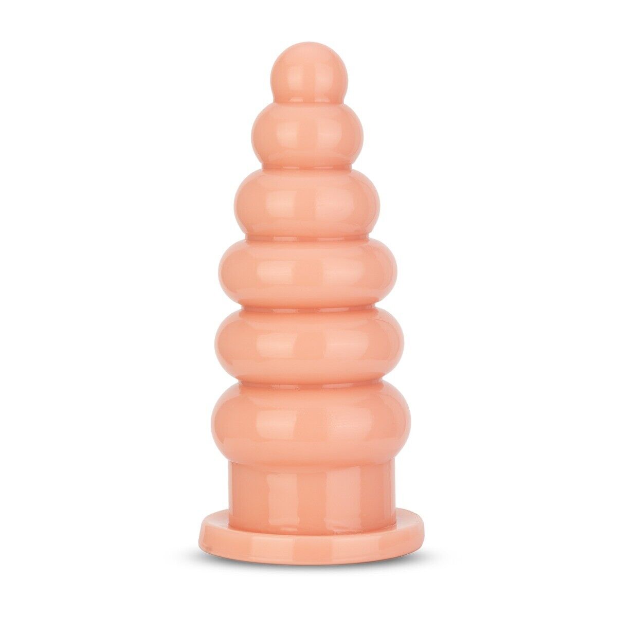 Soft Ribbed Huge Extra Large XL Thick Anal Stretcher Butt Plug Dildo Sex Toys