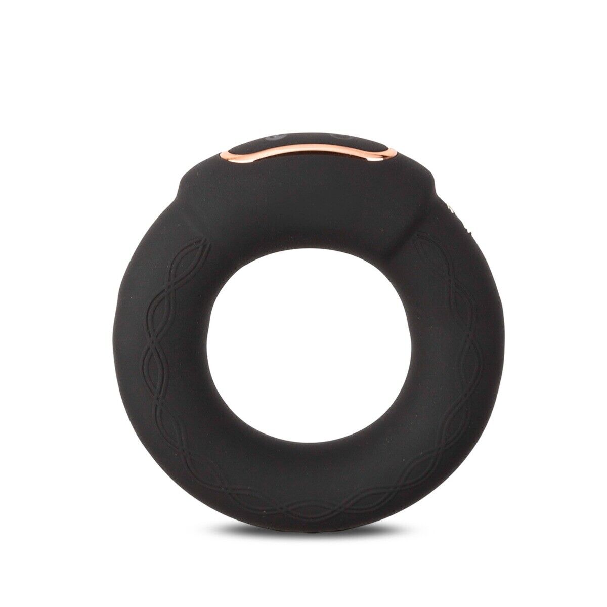 Rechargeable Silicone Vibrating COCKPOWER Heat Up Cock Ring Penis Enhancer