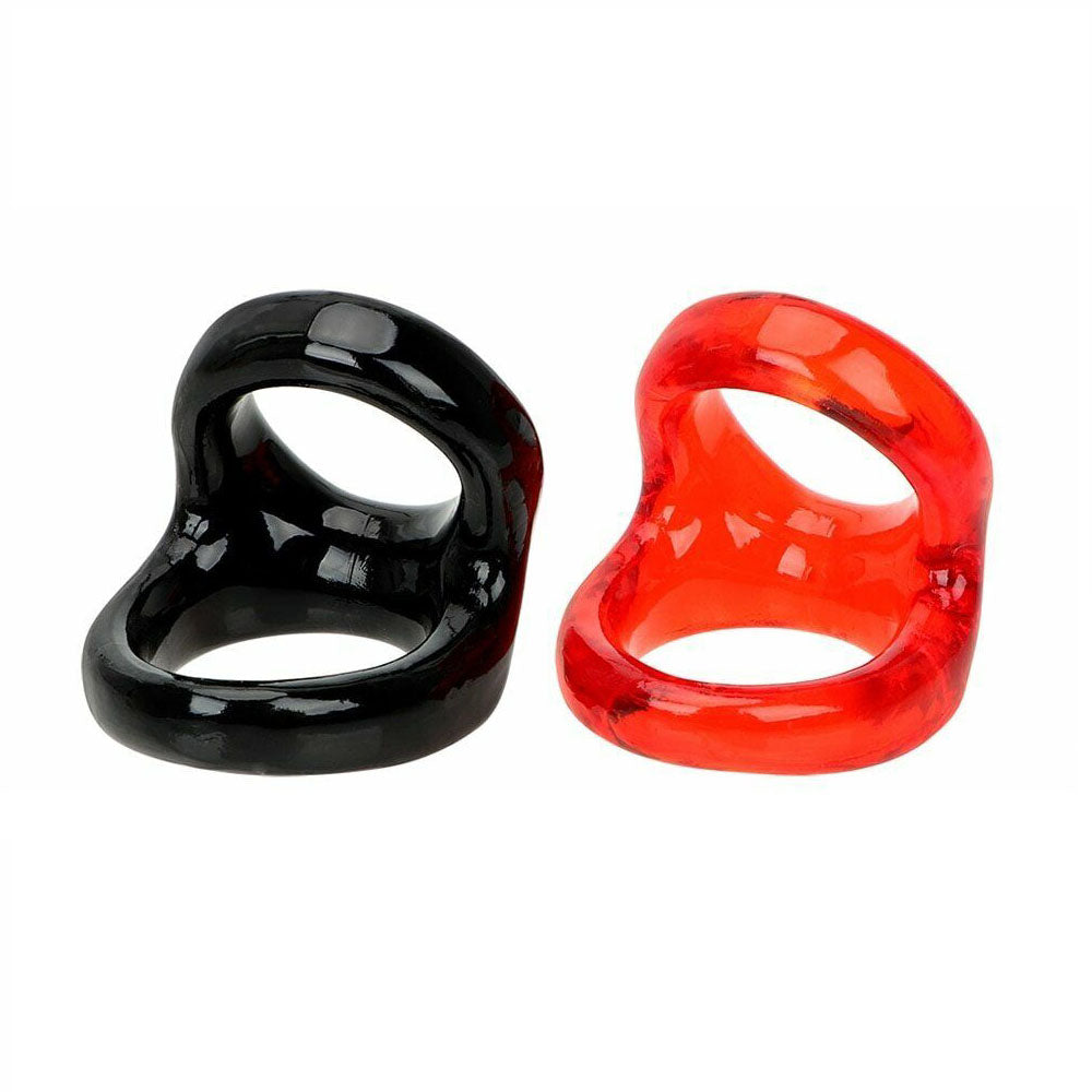 2pcs Snug Tugger Cock Balls Dual Support Male Penis Erection Enhancer Cock Ring