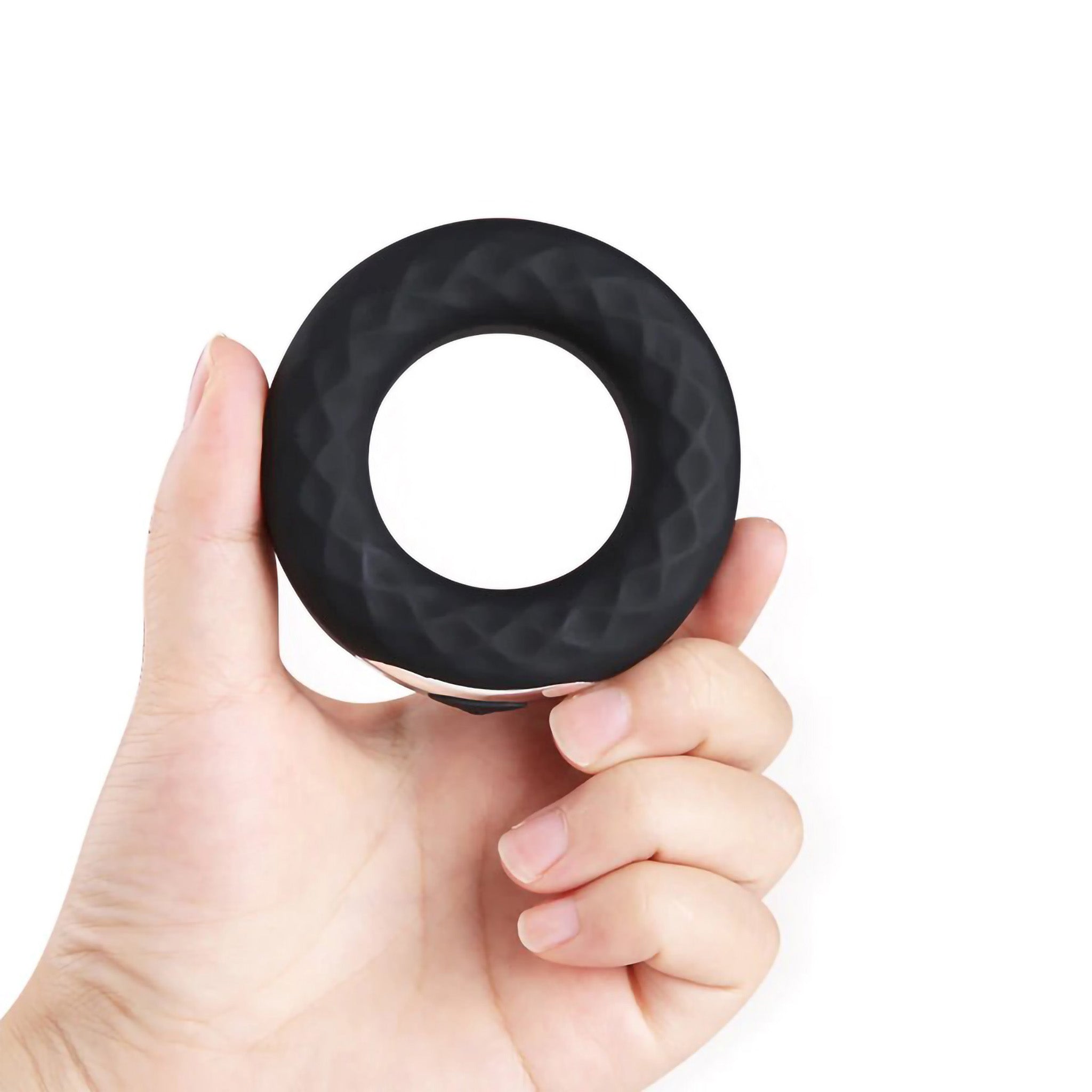 Wireless Remote Control Vibrating Donut Penis Cock Ring Male Enhancer Sex Toys