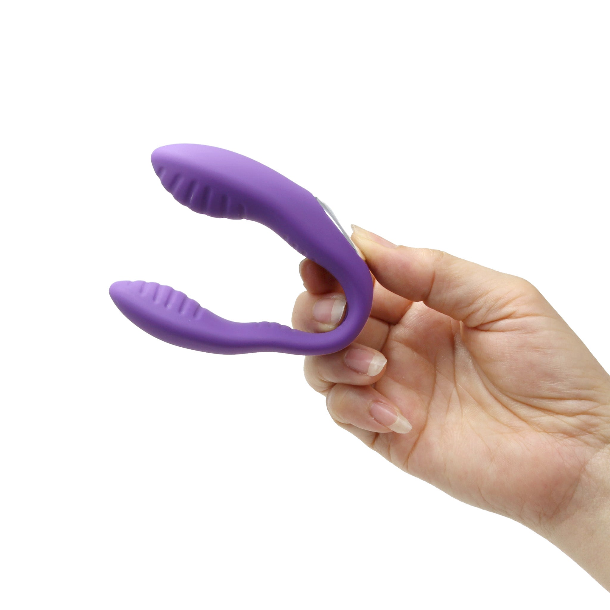 Rechargeable U Shape Clit G-spot Vibe Vibrator Wearable Sex Toys for Couples