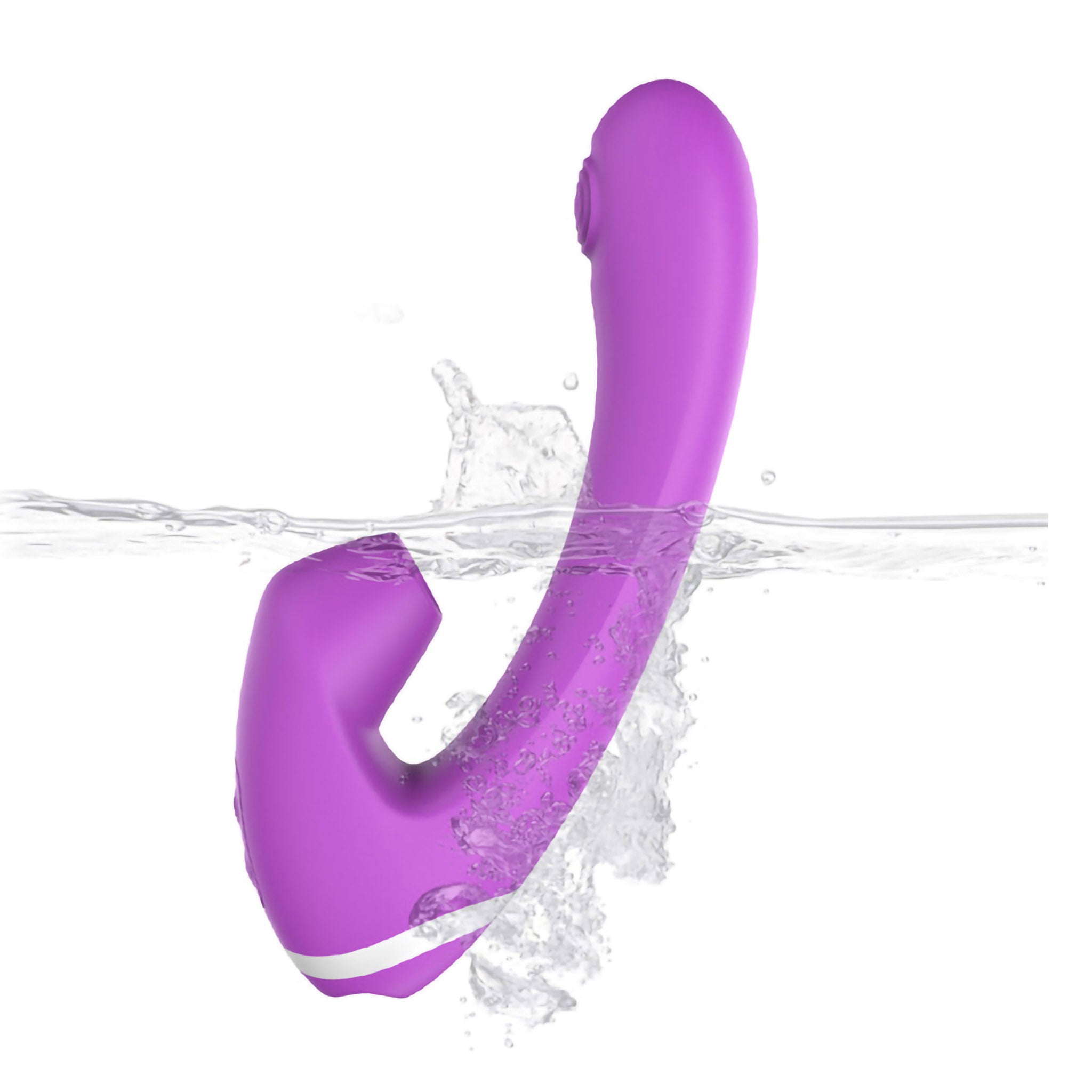 Rechargeable Clit Sucking G-spot Rabbit Vibrator Dildo Sex-toys for Women Couple