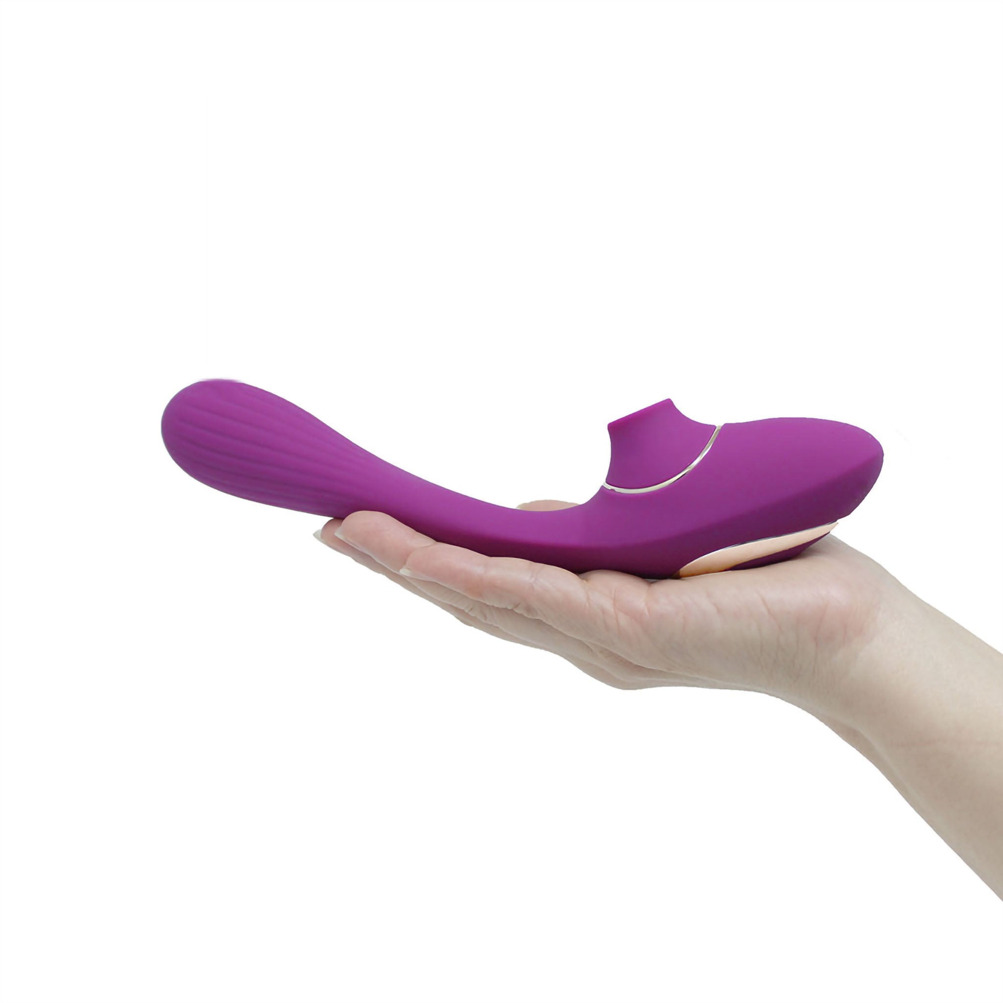 Rechargeable Clit Sucking G-spot Rabbit Vibrator Dildo Sex-toys for Women Couple