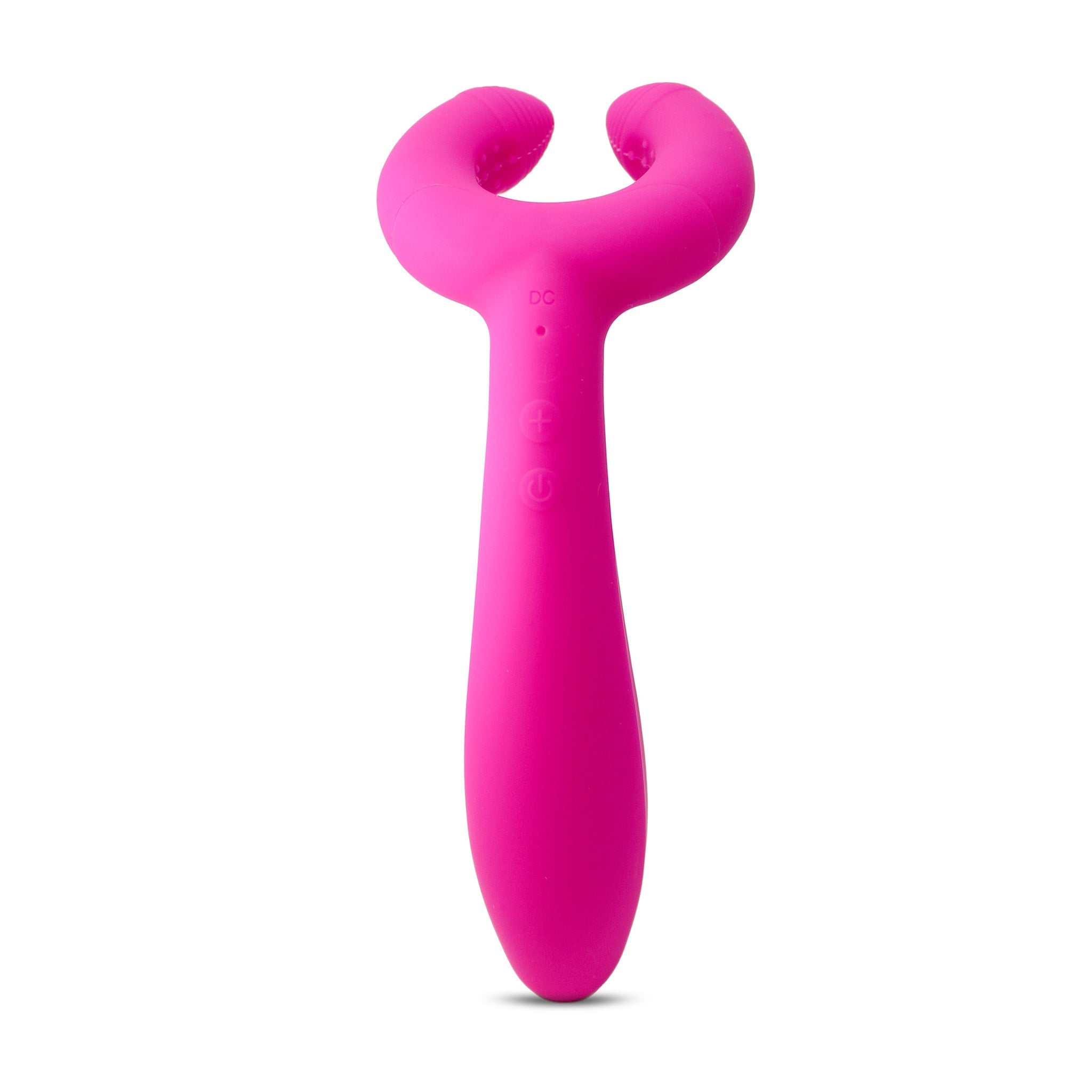 Dual End Anal G-spot Clit Vibrator Stimulator Penis Massager Couple Sex Toys