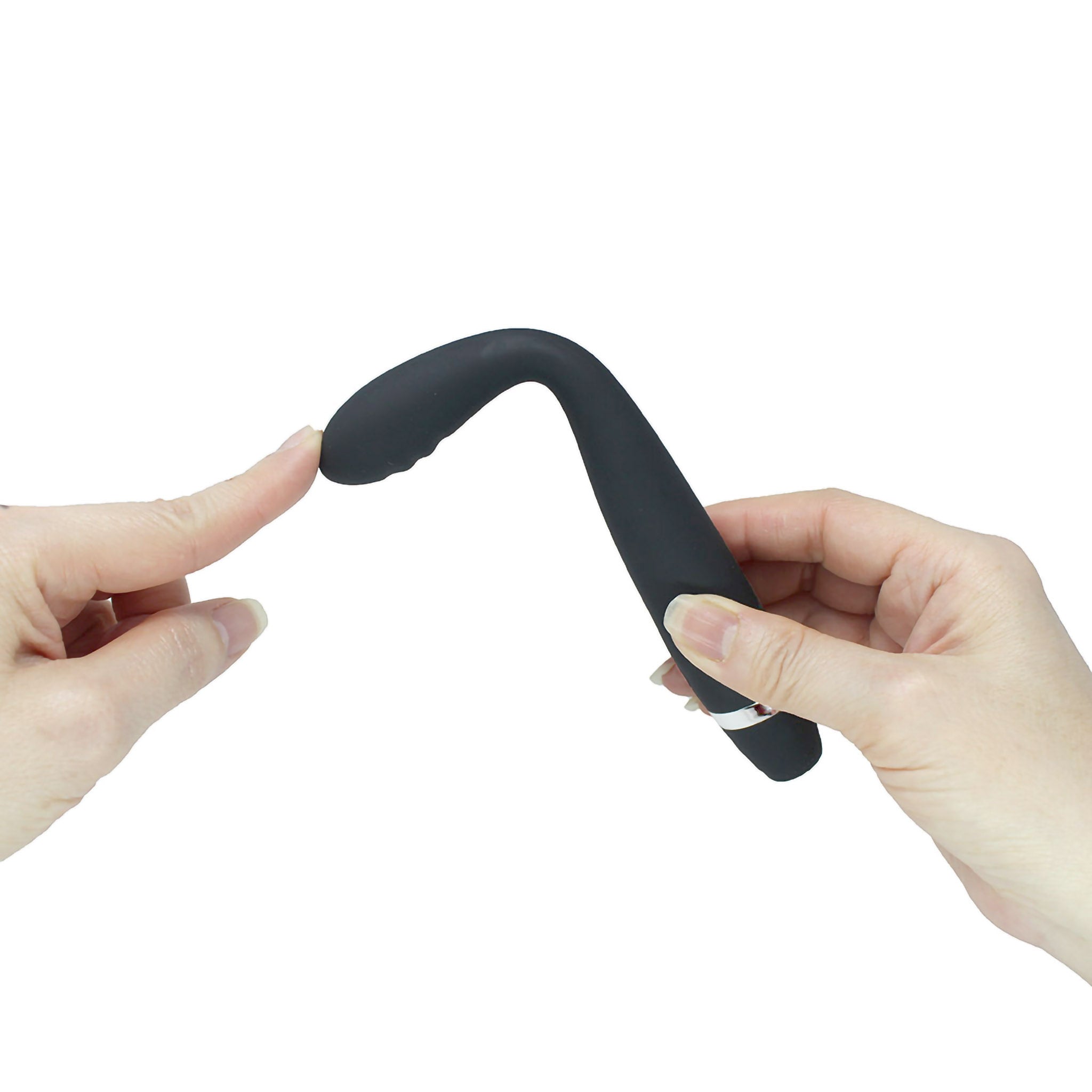 Slim Bendable Clitoral G Spot Vibrator Massager Wand Beginner Sex Toys for Women