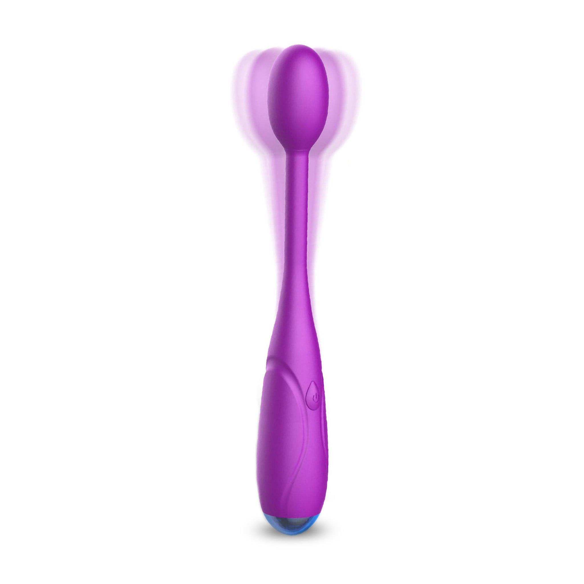 Silicone Slender Anal Clit G Spot Massager Vibrator Stimulator for Women Couples