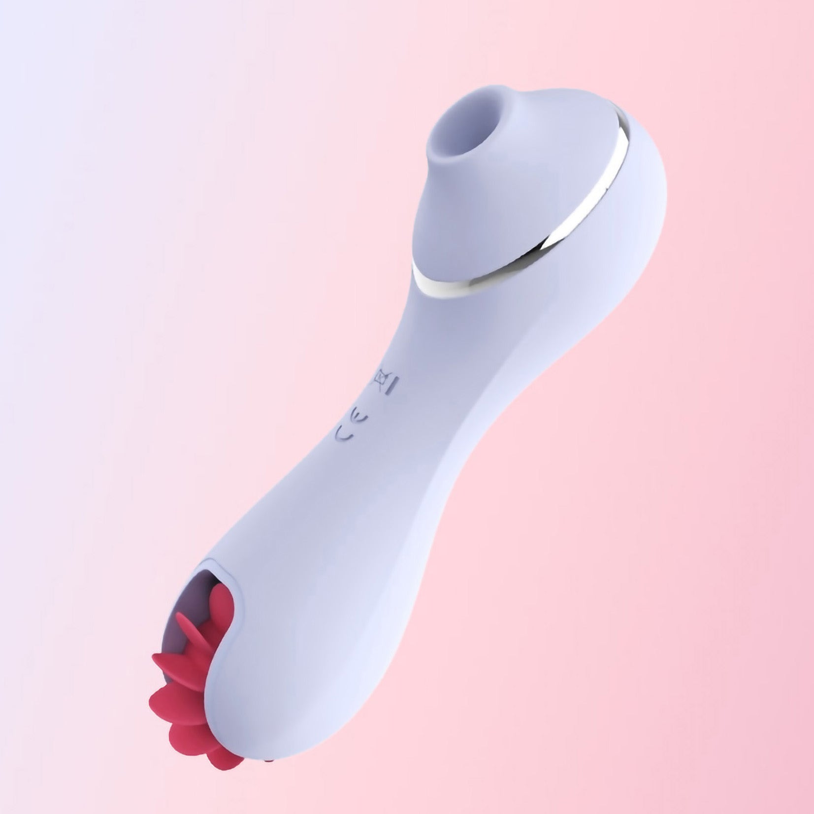 Dual Sucking Licking Vibrator Stimulator Oral Sex Toys for Women Couples