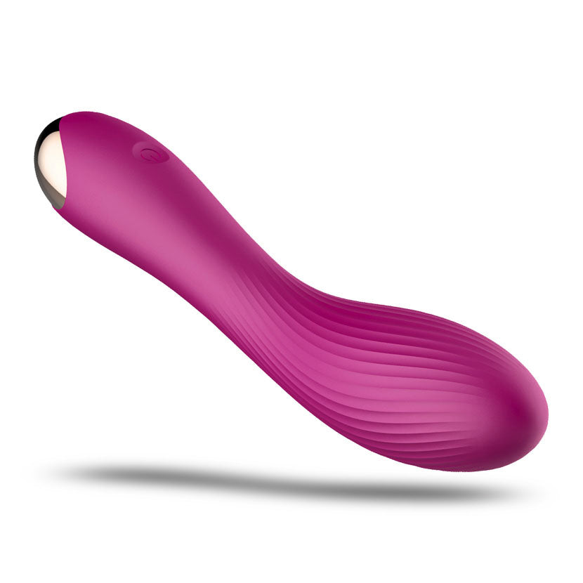 Smooth Silicone Curved G-spot Massager Vibrator Beginner Sex Toys