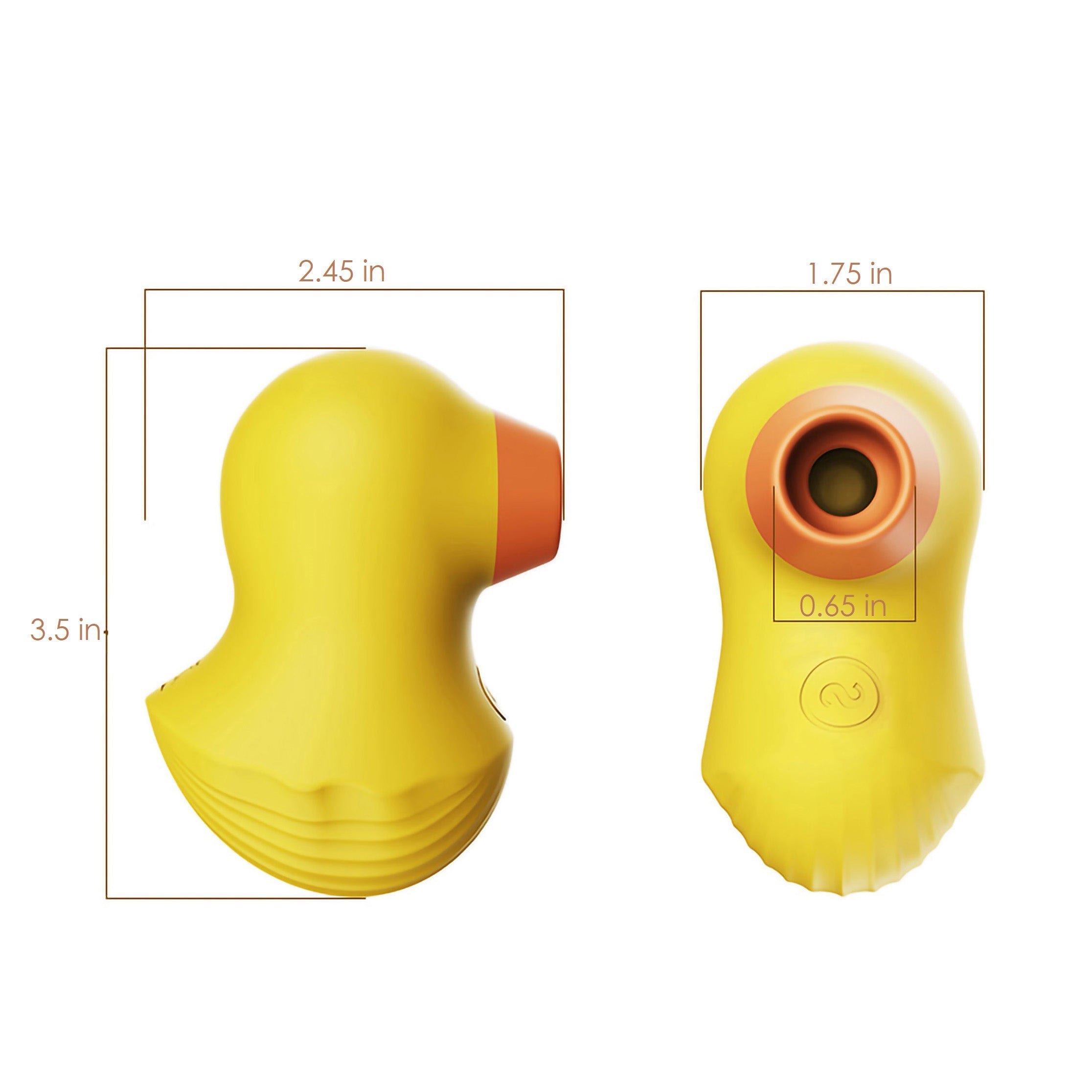 Mr Duckling Sucking Air Pulsating Vibrator Stimulator Sex Toys for Women