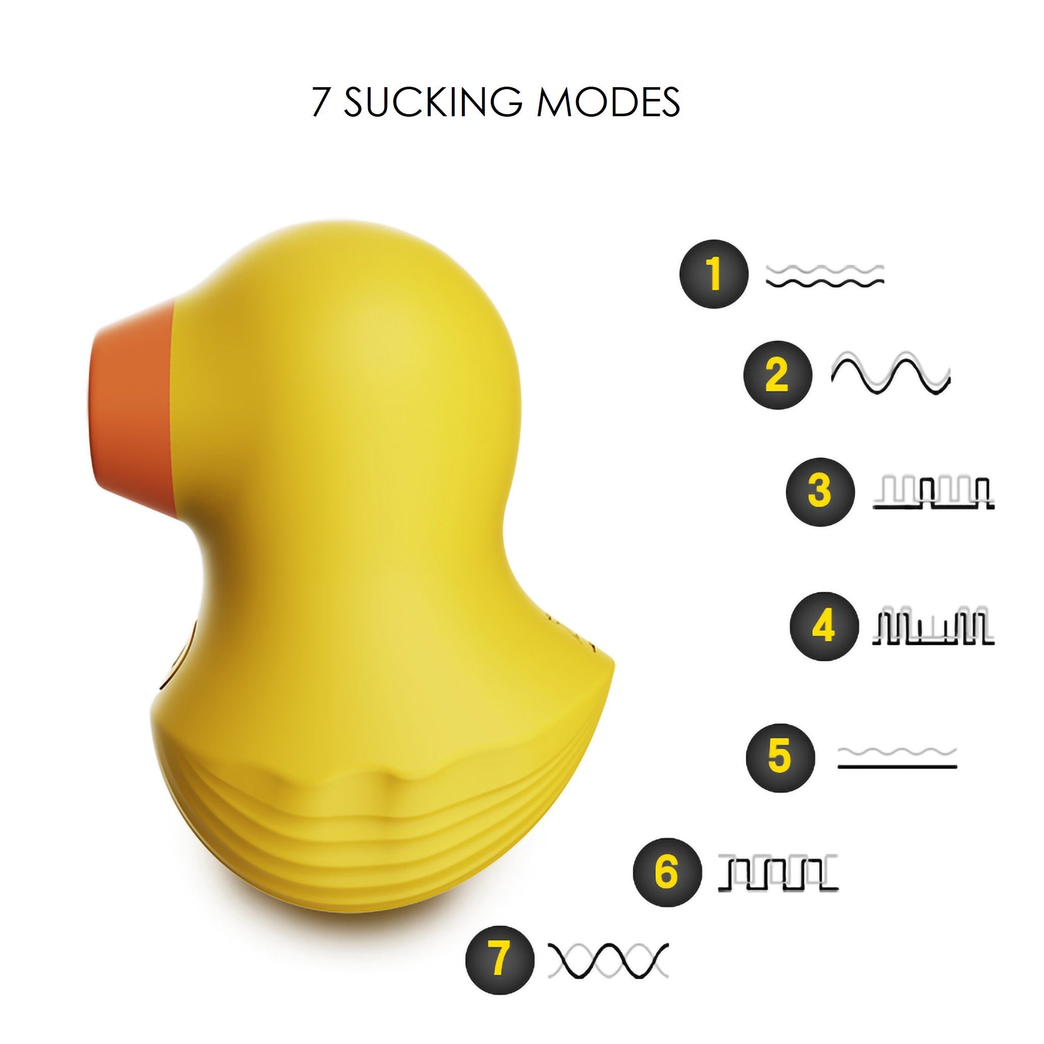 Mr Duckling Sucking Air Pulsating Vibrator Stimulator Sex Toys for Women