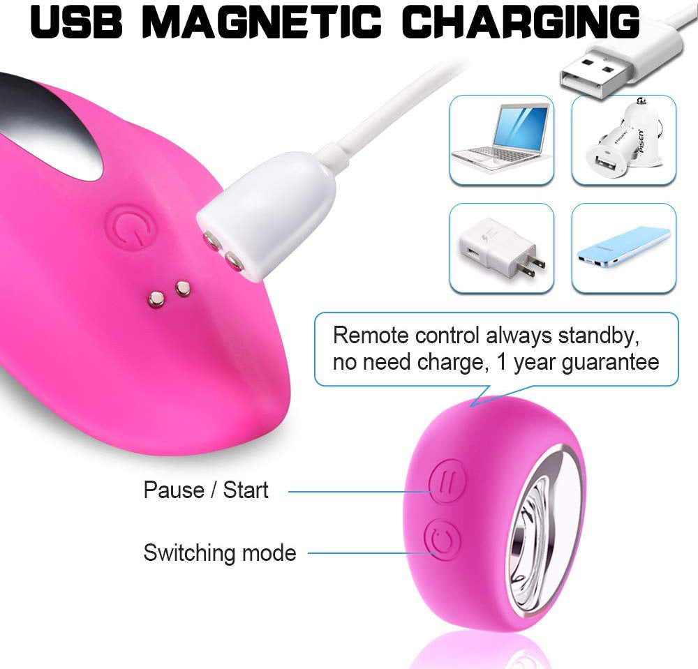 Wireless Remote Control Vibrating Panty Teaser Clit Vibrator Sex Toys for Couple