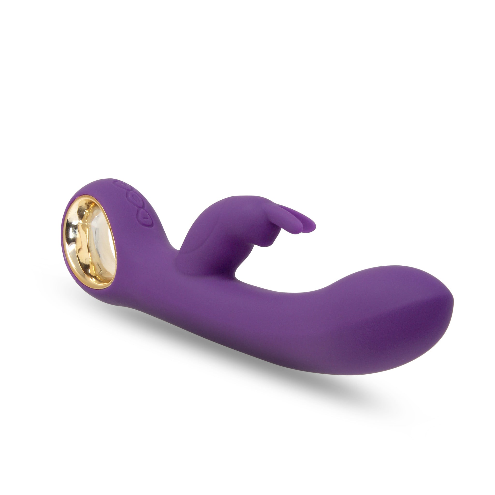 Silicone Slim Dual Clitoral G-spot Rabbit Vibrator Massager Beginner Sex Toys