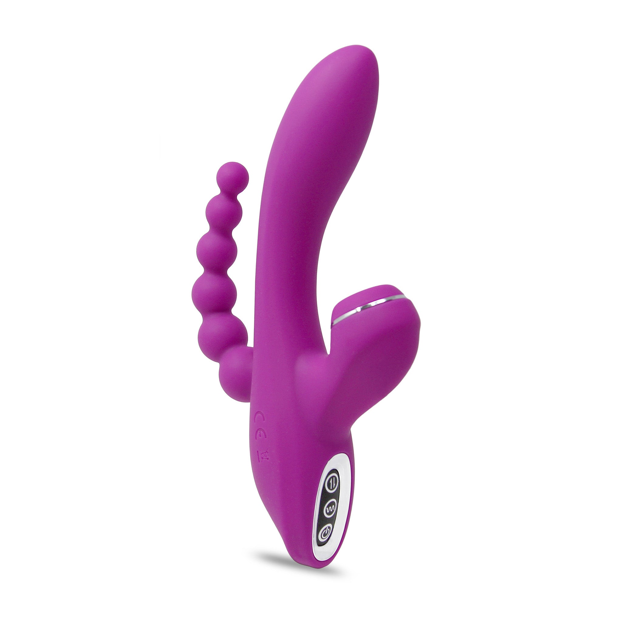 Clit Sucking G-spot Anal Triple Stimulator Vibrator Massager Sex Toys for Women