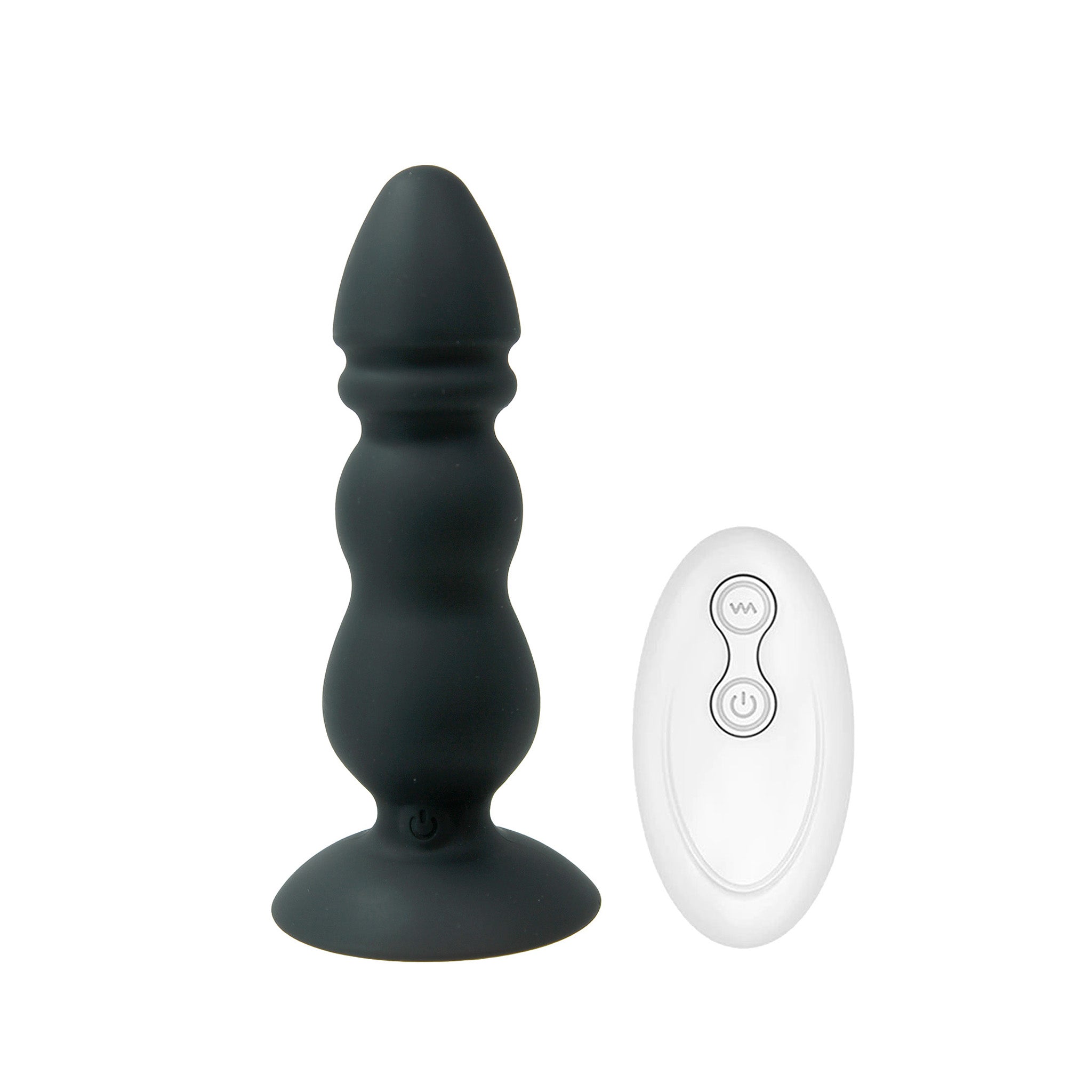 Wireless Remote Control Vibrating Anal Butt Plug Beads Vibe Anal Trainer Sex Toy