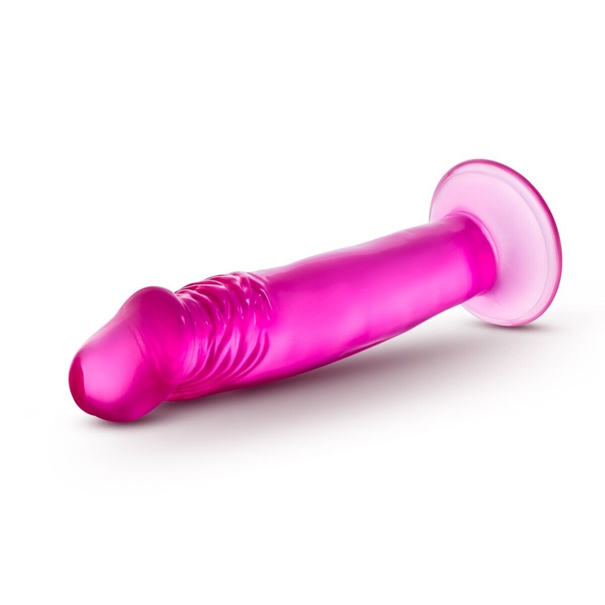 Jelly Small 6" Realistic Bendable Flexible G-spot Anal Dildo Dong Suction Cup