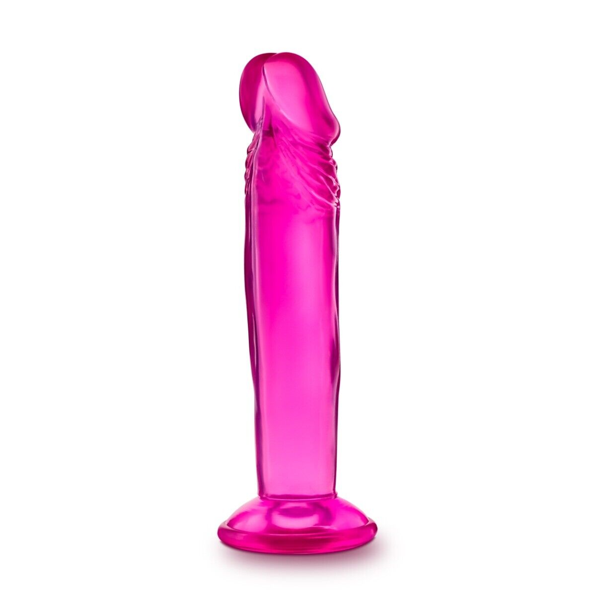 Jelly Small 6" Realistic Bendable Flexible G-spot Anal Dildo Dong Suction Cup