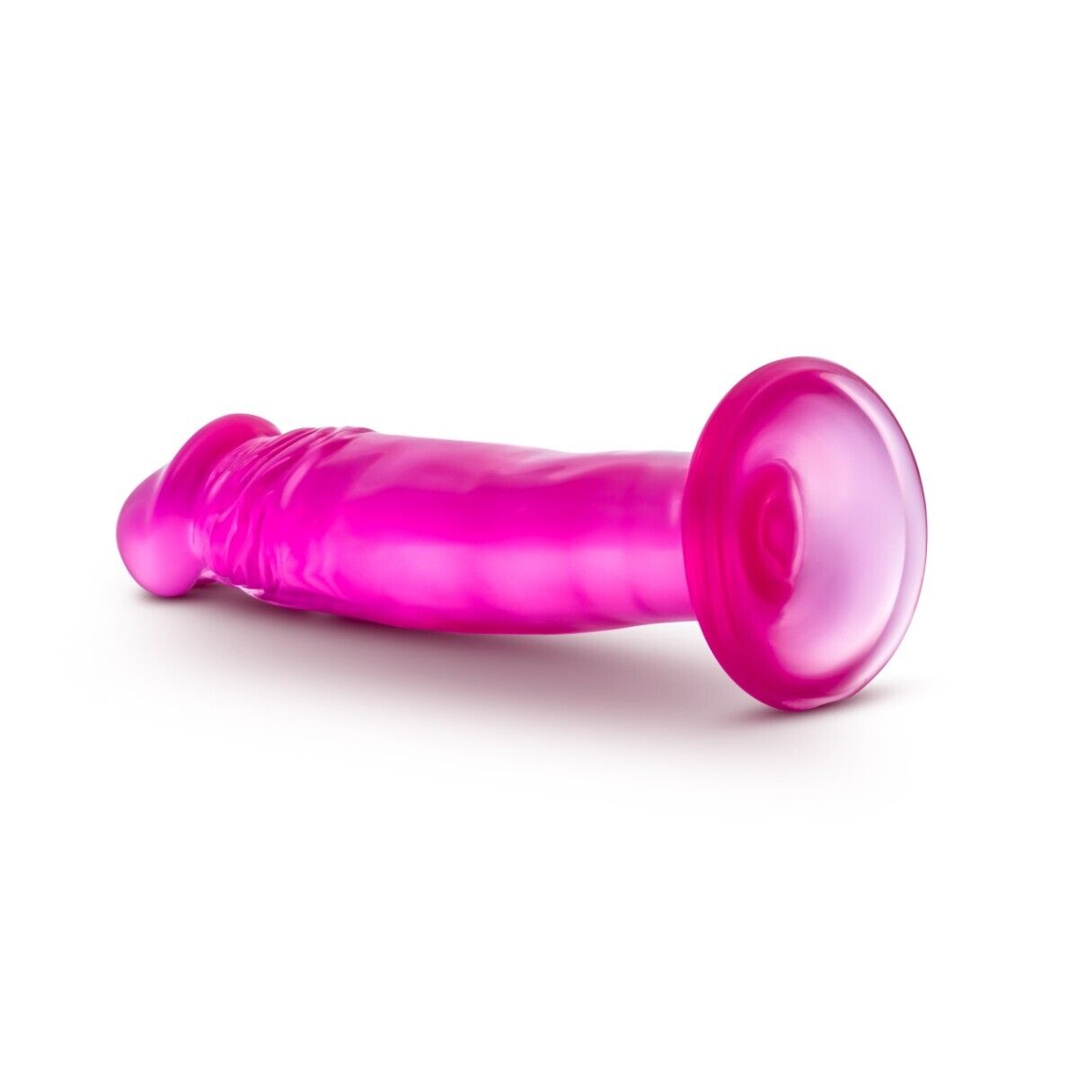 Jelly Small 6" Realistic Bendable Flexible G-spot Anal Dildo Dong Suction Cup