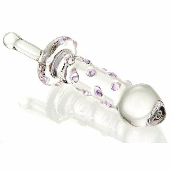 Glass Candy Land Juicer P-spot G-spot Anal Dildo Butt Plug Probe