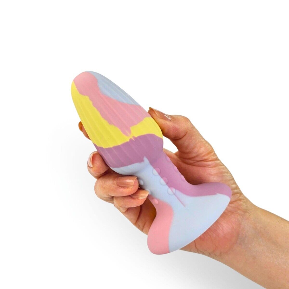 Colorful Silicone Anal Butt Plug Beginner Anal Training Sex Toys for Men Women