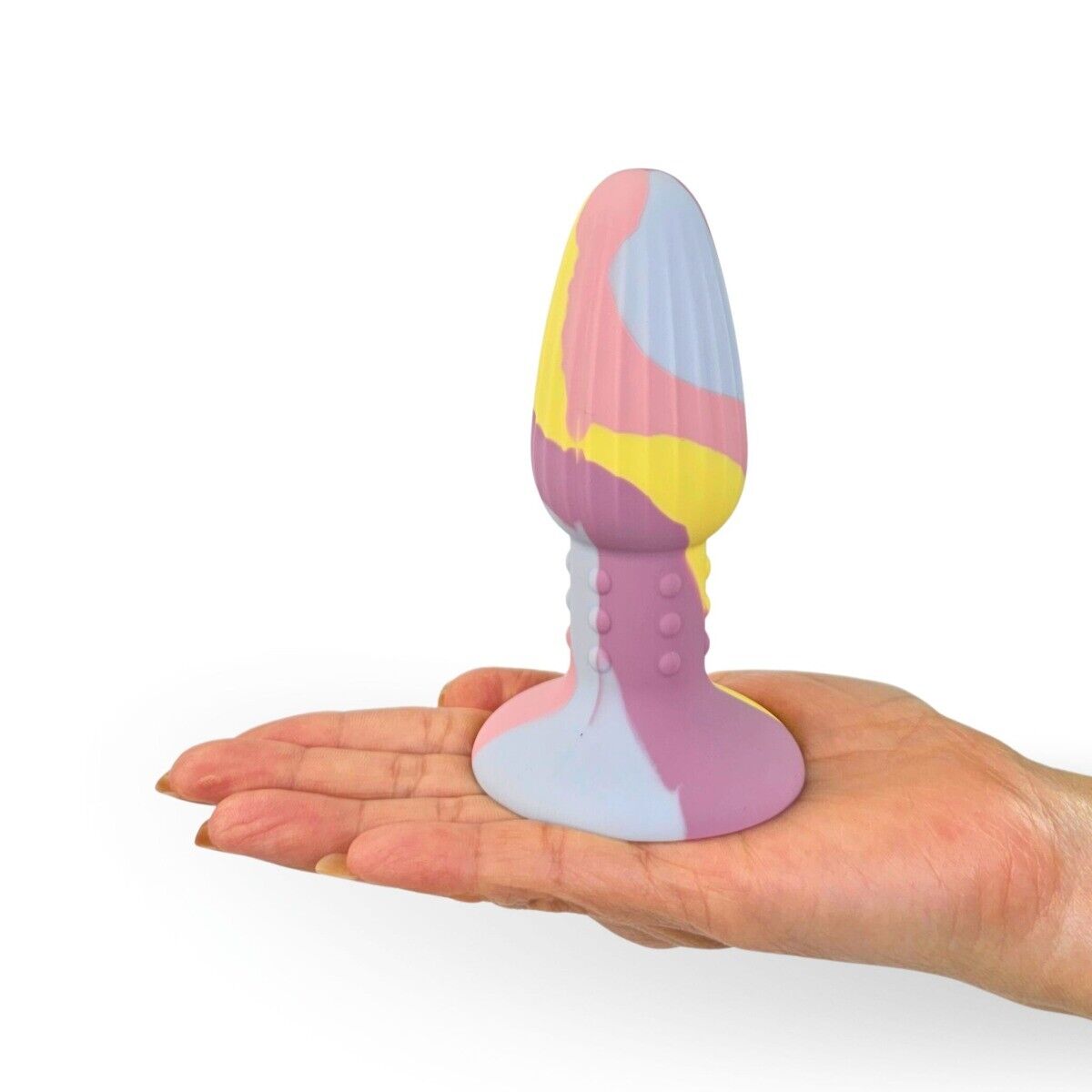 Colorful Silicone Anal Butt Plug Beginner Anal Training Sex Toys for Men Women