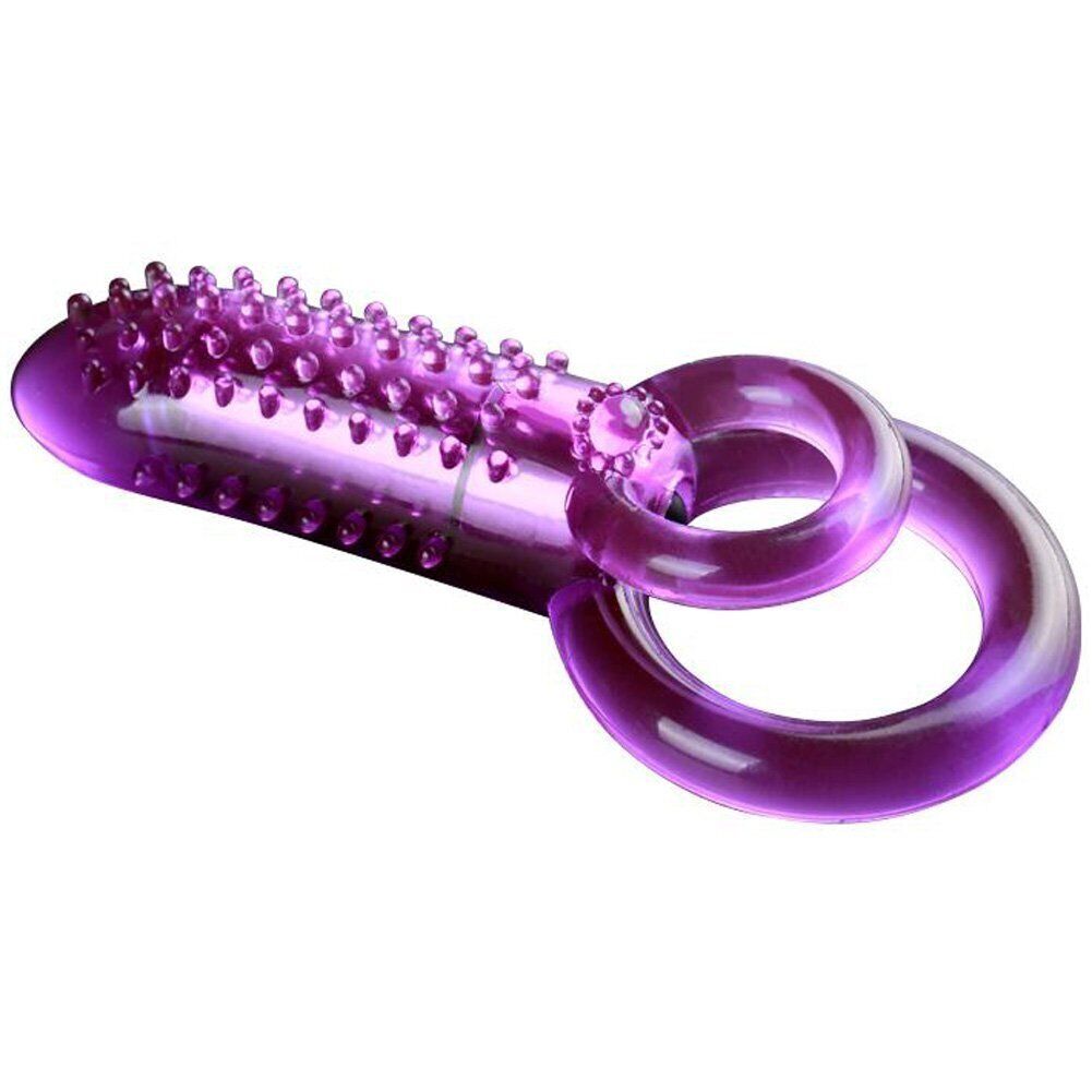 Wireless Vibrating Lover's Penis Cock Ring Clit Vibe Sex-toys for Men Couples