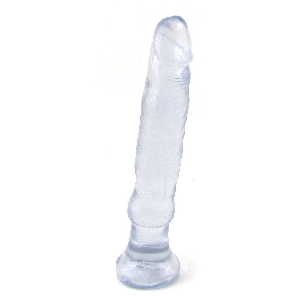 Jelly Anal Stater Bendable Flexible Slim Slender Realistic Anal Dildo Butt Plug