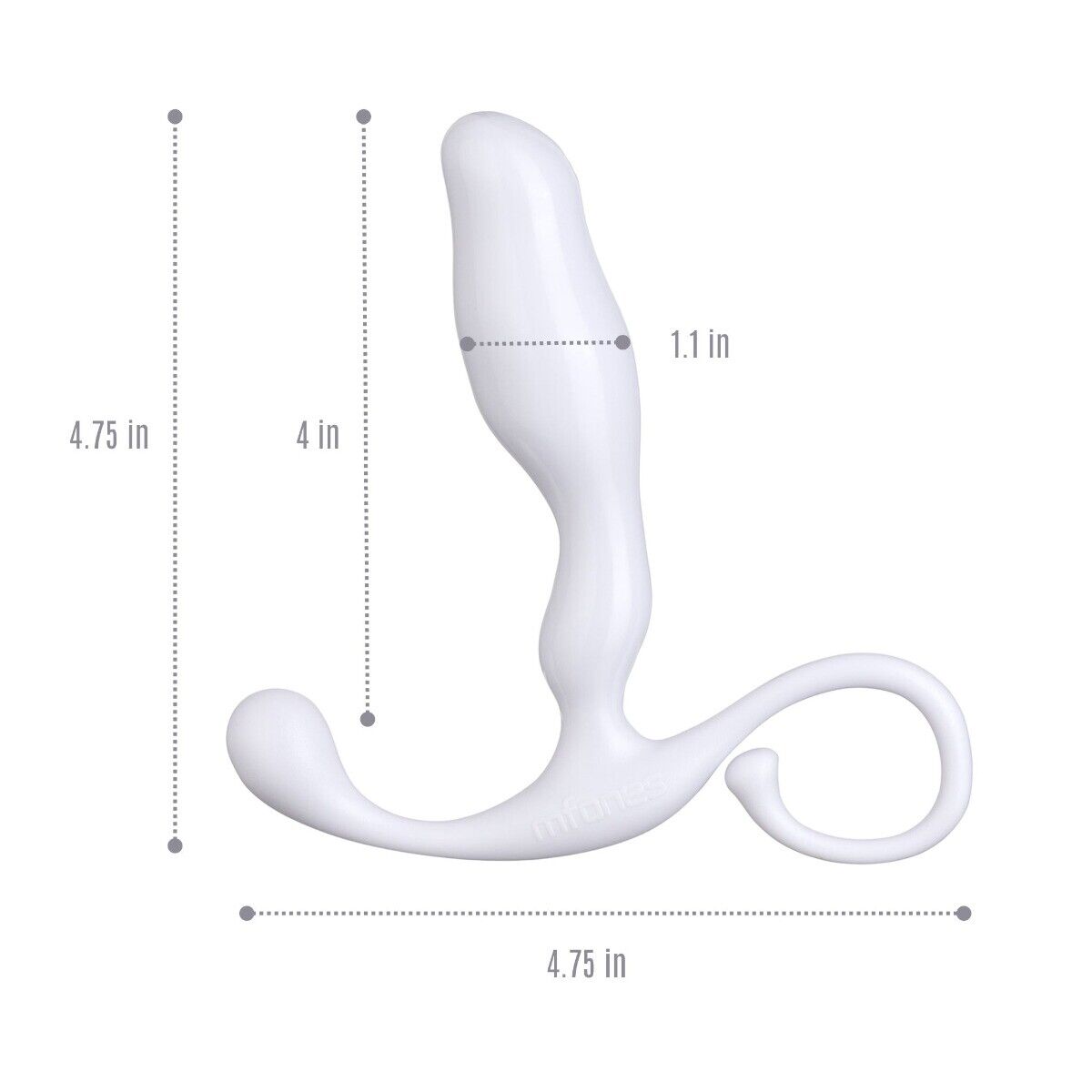 Male P Spot Prostate Massager Stimulator Anal Probe Butt Plug Sex Toys for Men