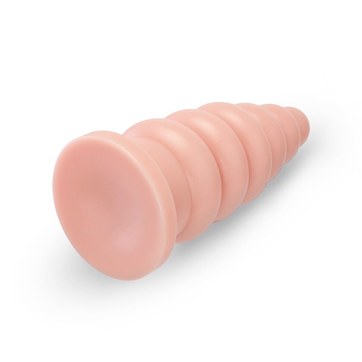 Soft Ribbed 9" Huge Extra Large Super Big Anal Stretcher Butt Plug Dildo