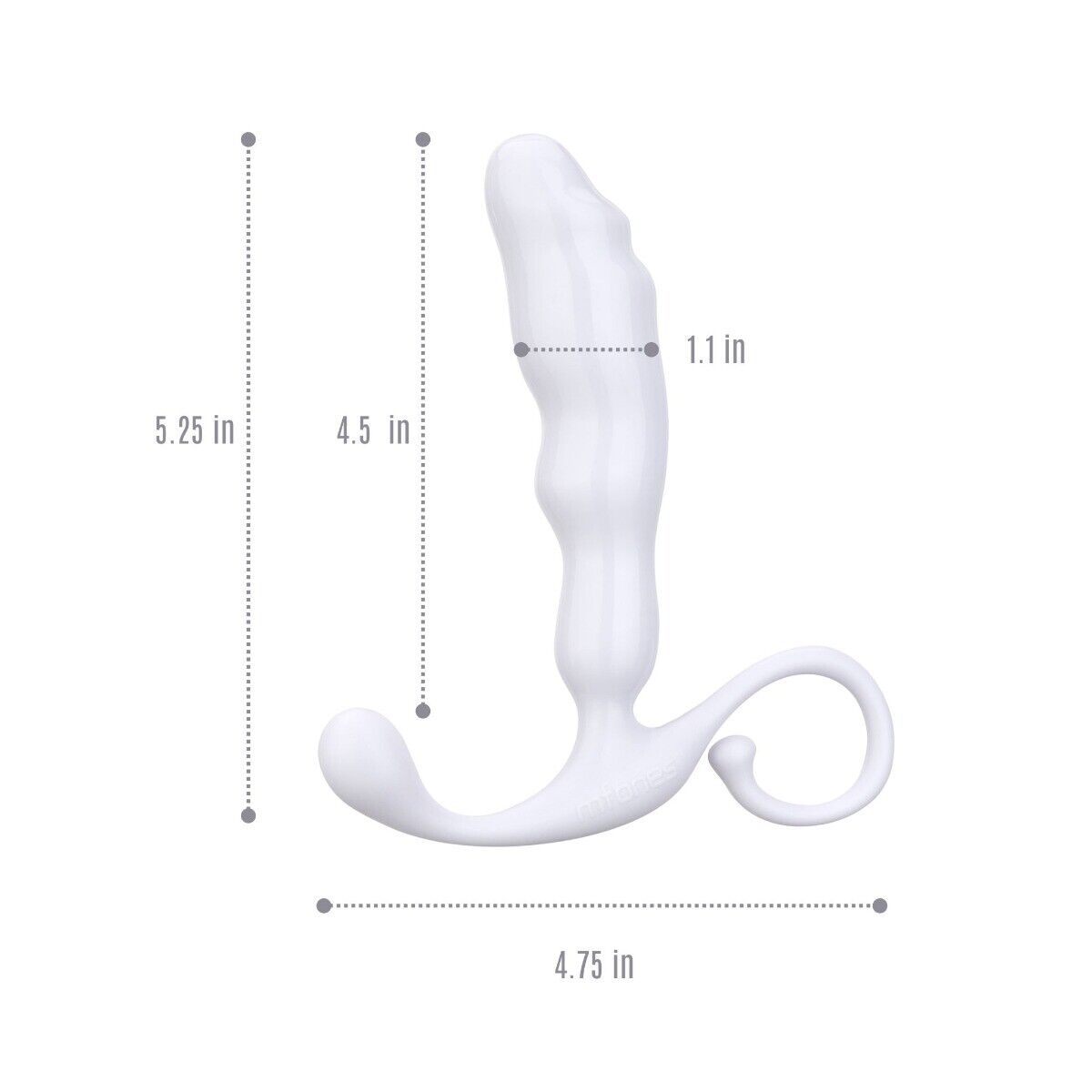 Male P Spot Prostate Massager Stimulator Anal Probe Butt Plug Sex Toys for Men