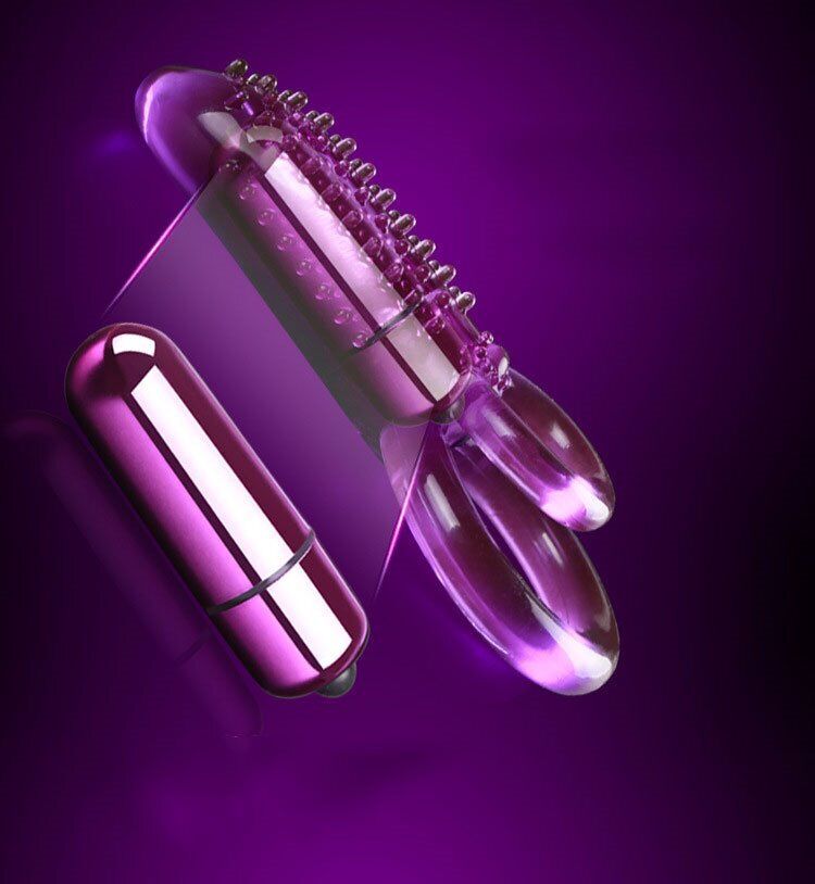 Wireless Vibrating Lover's Penis Cock Ring Clit Vibe Sex-toys for Men Couples