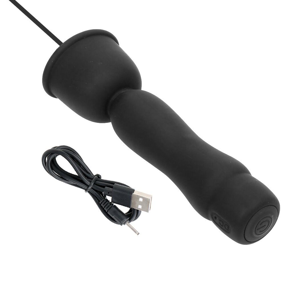 Rechargeable Vibrating Penis Plug Stimulator Male Sex Toy