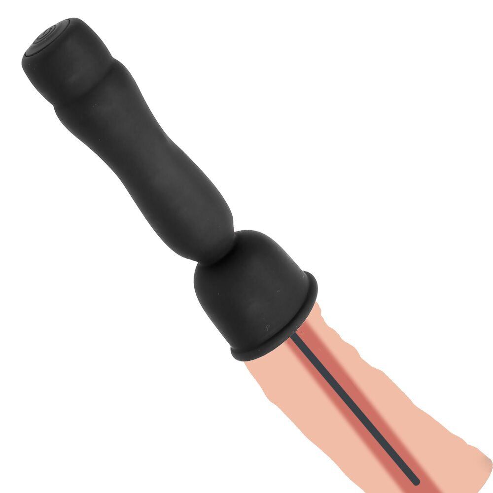 Rechargeable Vibrating Penis Plug Stimulator Male Sex Toy