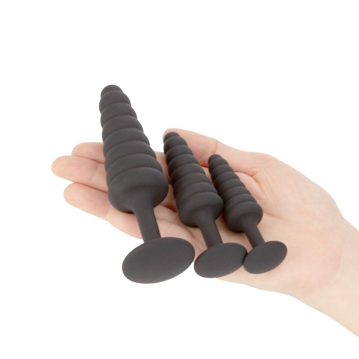 Silicone Anal Trainer Training Set Anal Butt Plug Beads Sex Toys for Men Women