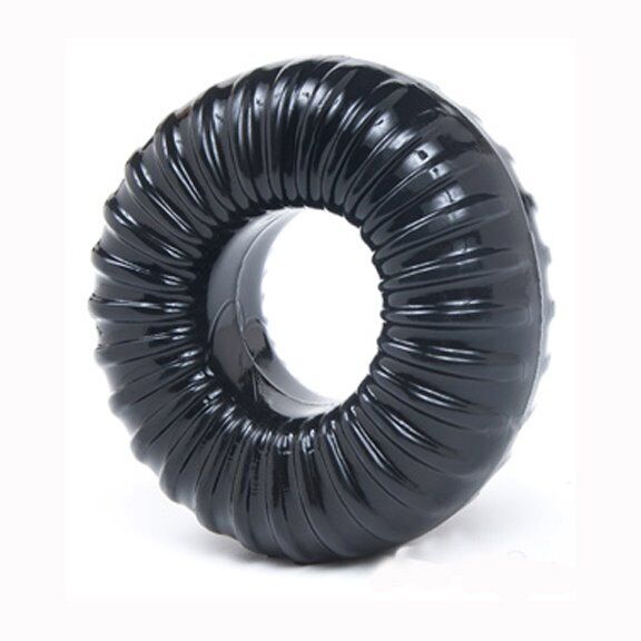 PerfectFit Ribbed Cock Ring Male Penis Erection Enhancer Prolong Delay Sex Toys