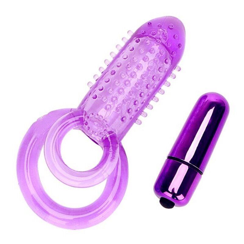 Wireless Vibrating Lover's Penis Cock Ring Clit Vibe Sex-toys for Men Couples