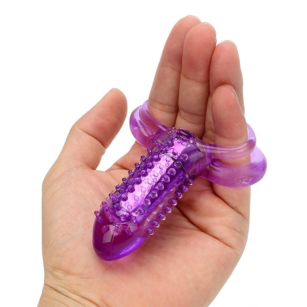 Wireless Vibrating Lover's Penis Cock Ring Clit Vibe Sex-toys for Men Couples