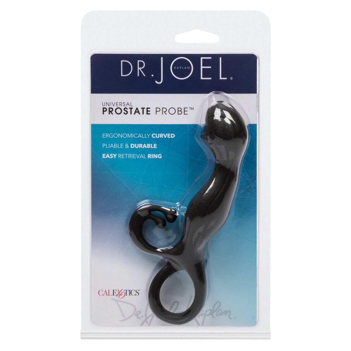 Dr. Joel Kaplan Silicone Universal Prostate Massager Anal P-spot Orgasm Probe