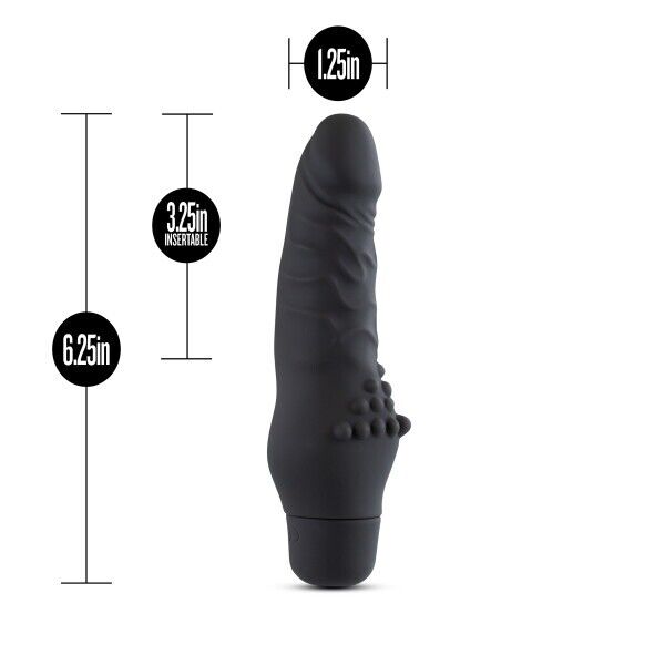 Silicone Willy 6.25" Vibrating Realistic Dildo Cock Vibrator Beginner Sex Toys