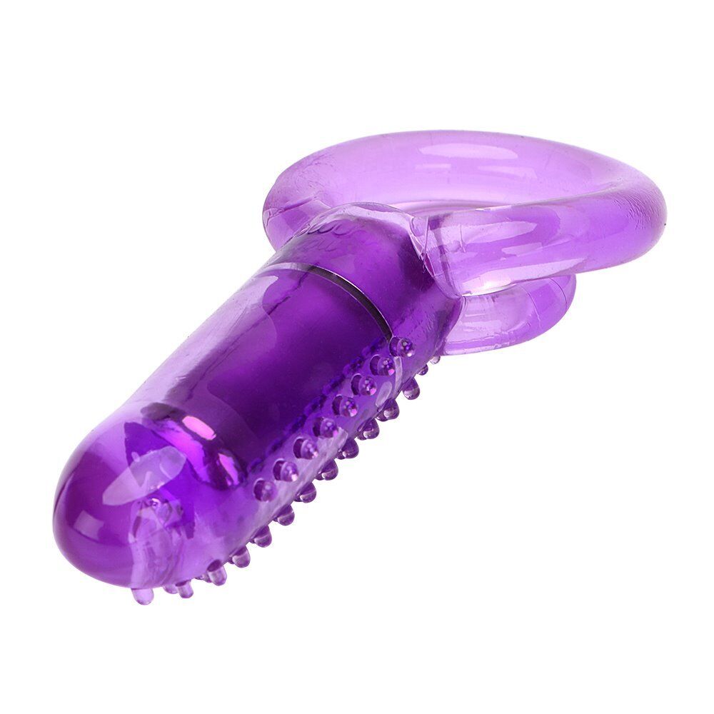 Wireless Vibrating Lover's Penis Cock Ring Clit Vibe Sex-toys for Men Couples