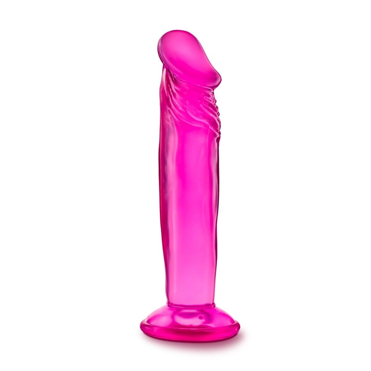 Jelly Small 6" Realistic Bendable Flexible G-spot Anal Dildo Dong Suction Cup