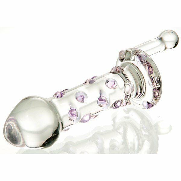 Glass Candy Land Juicer P-spot G-spot Anal Dildo Butt Plug Probe