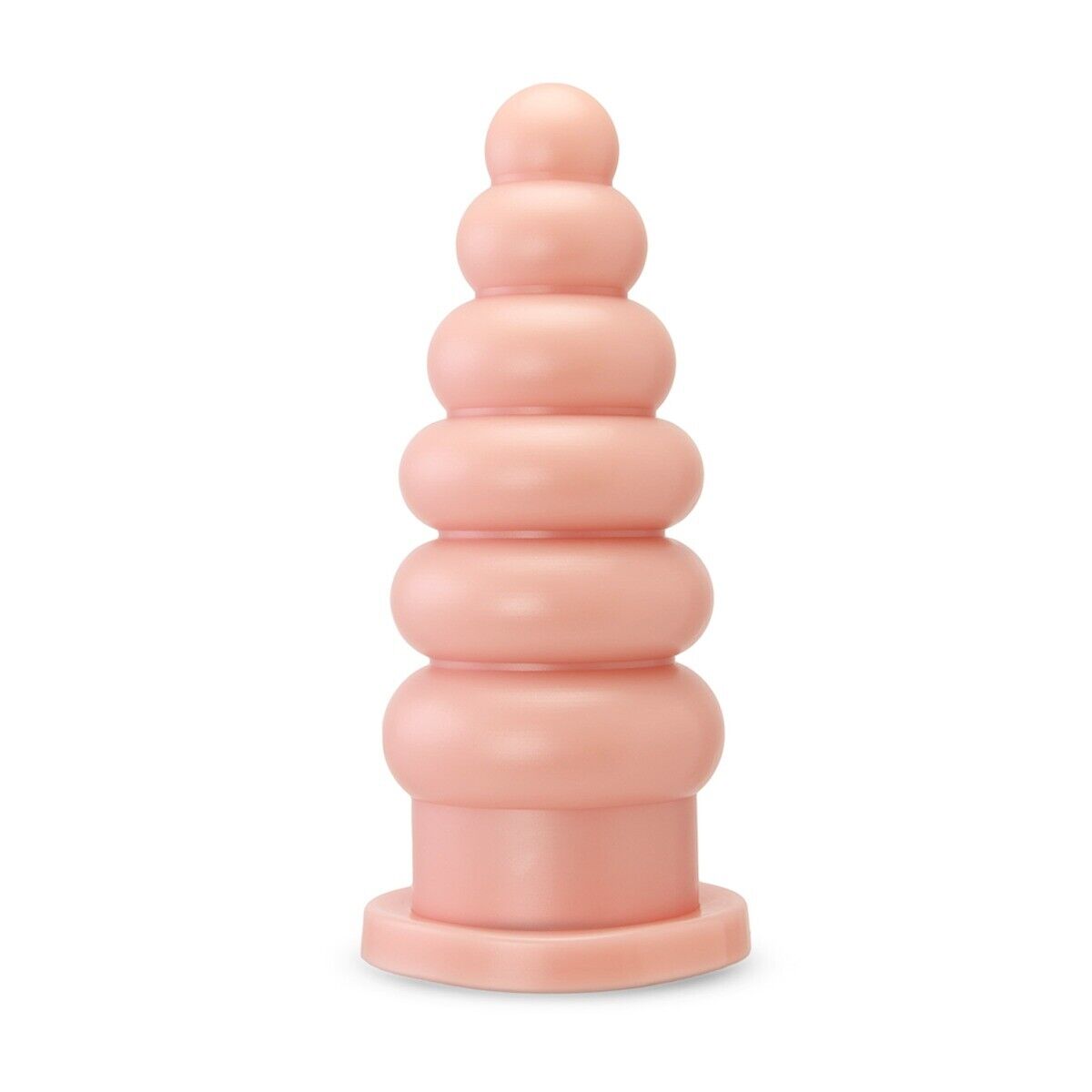 Soft Ribbed 9" Huge Extra Large Super Big Anal Stretcher Butt Plug Dildo