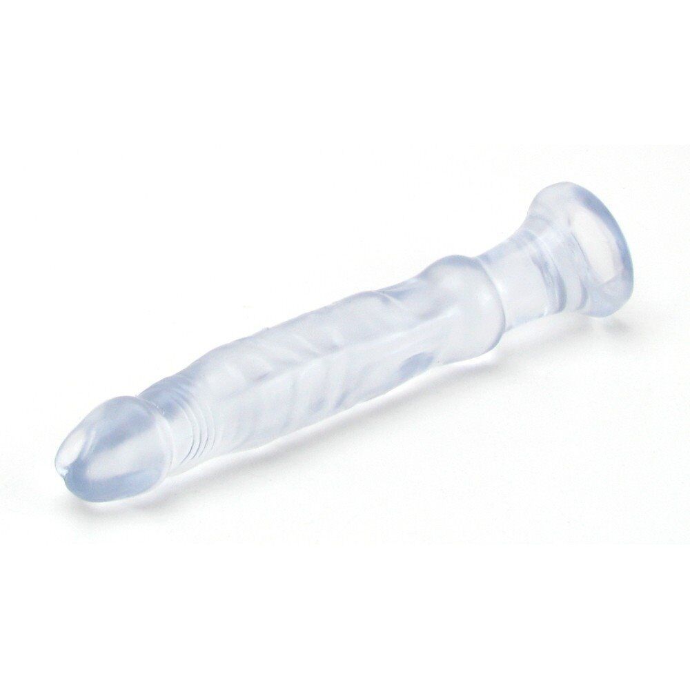 Jelly Anal Stater Bendable Flexible Slim Slender Realistic Anal Dildo Butt Plug