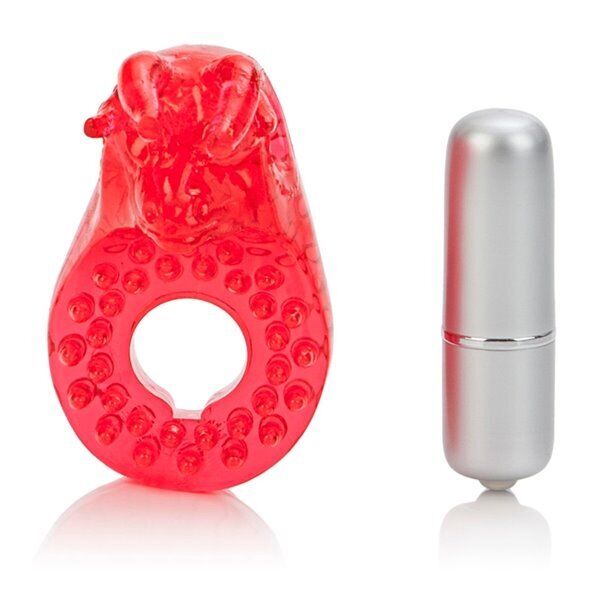 Couple's Raging Bull Vibrating Cock Ring Penis Erection Enhancer Clitoral Vibe