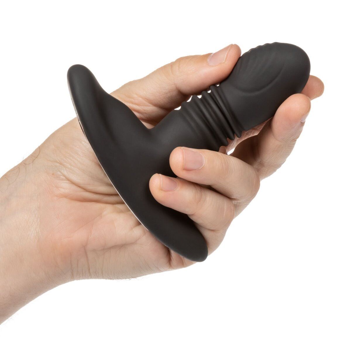 Rechargeable Eclipse Thrusting Rotator Probe Prostate Massager for Men