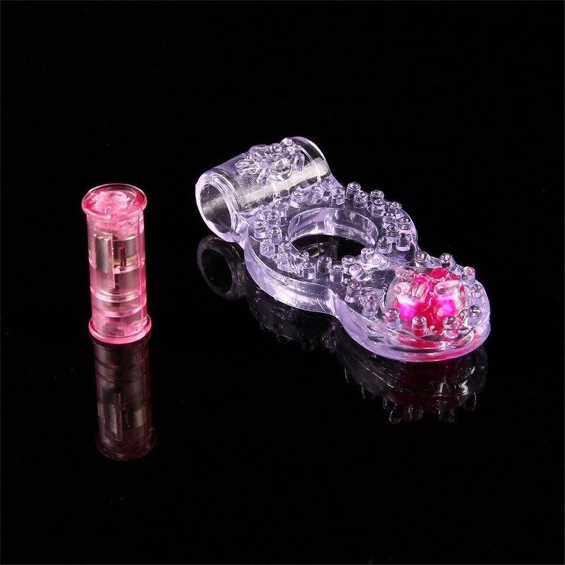 2PK Power O Vibrating Male Penis Cock Ring Couple Lover Sex Enhancer Toys