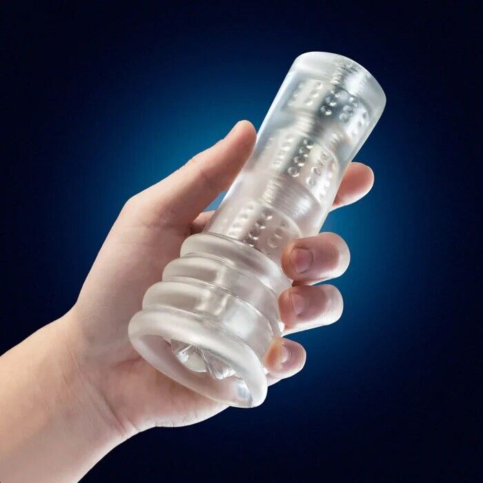 Glow in the Dark Self-Lubricating Cock Stroker Masturbator Masturbation Sleeve