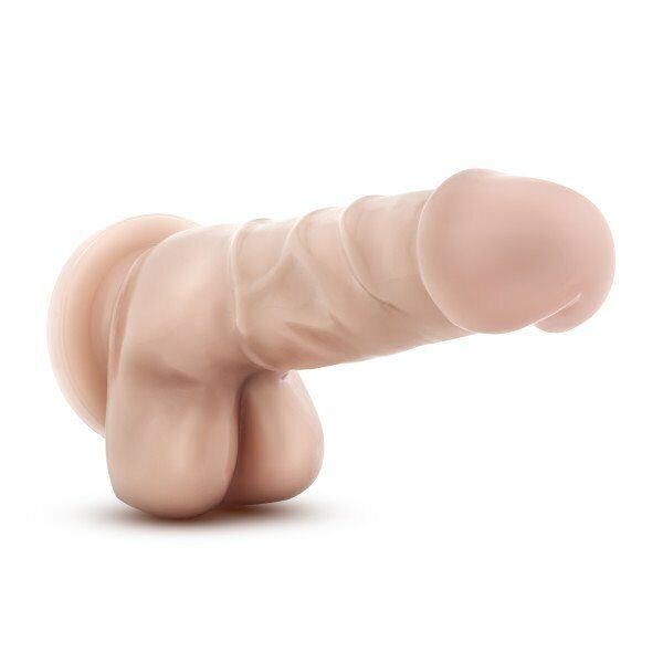 7" Realistic G-spot Anal Dildo Dildoe Dong Cock with Balls Suction Cup Sex Toys