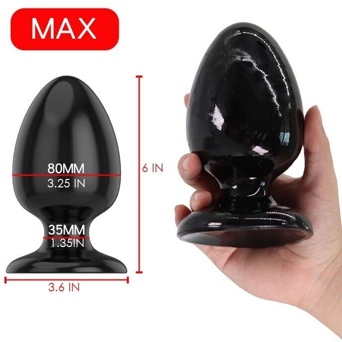 Super Big Large Huge Anal Butt Plug Advanced Anal Sex Toys for Men Women Couples