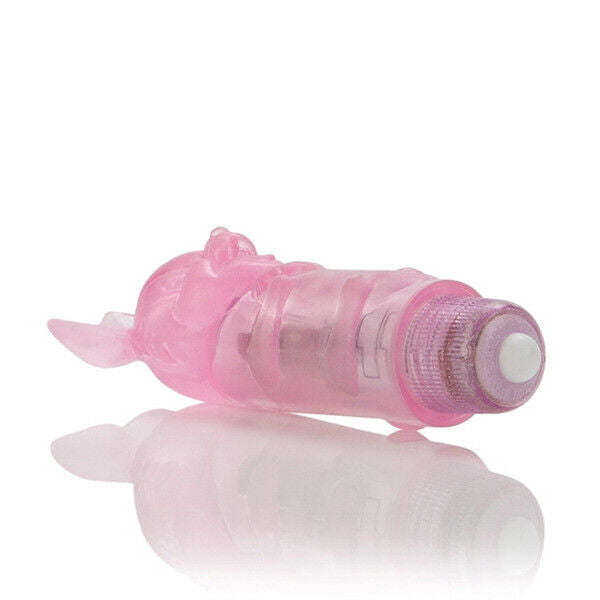 Waterproof Power Buddies Pink Bunny Vibrator Mini Bullet Clit Climax Vibe SexToy